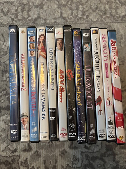 Dvd elokuvia