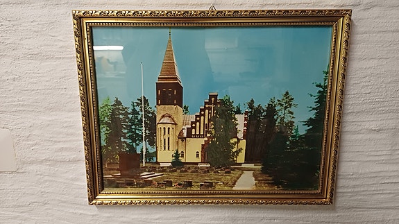 Tervon kirkon kuva.
