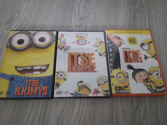 Itse ilkimys 1, 2 ja 3