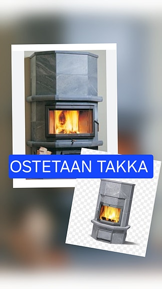 Varaava takka ennen talvea