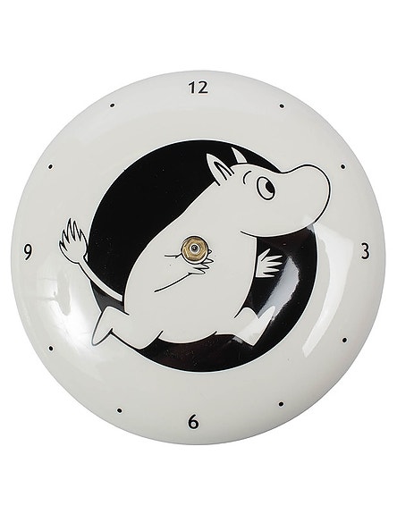 ARABIA Muumi Seikkailu -seinäkello, II-laatu