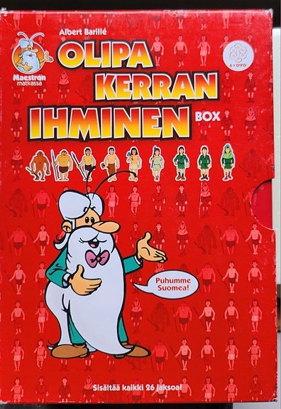 Albert Barille Olipa kerran ihminen 6 levyn boksi