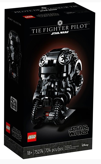 LEGO TIE Fighter Pilot Helmet 75274