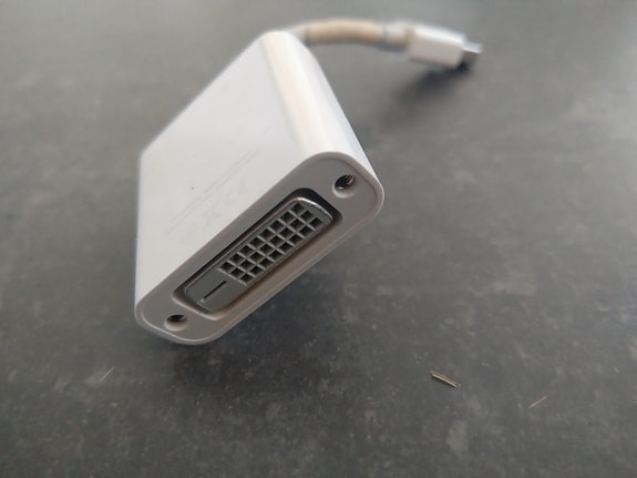 Apple A1305 Mini DisplayPort DVI Adapter