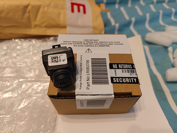 Uusi peruutuskamera Range Rover Evoque (2012-2018) – LR083706