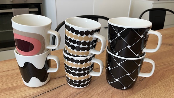 Marimekko kahvikupit