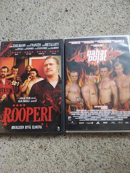 Rööperi ja Pahat pojat DVD-elokuvat