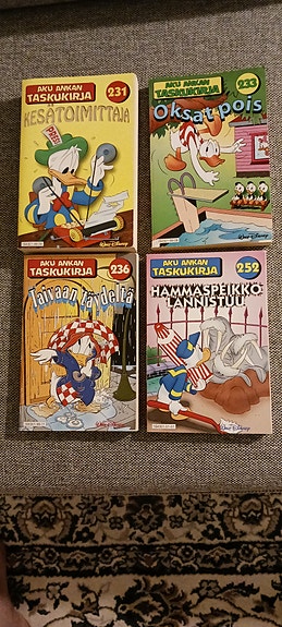 Aku Ankan taskukirjat, 1999, 2000