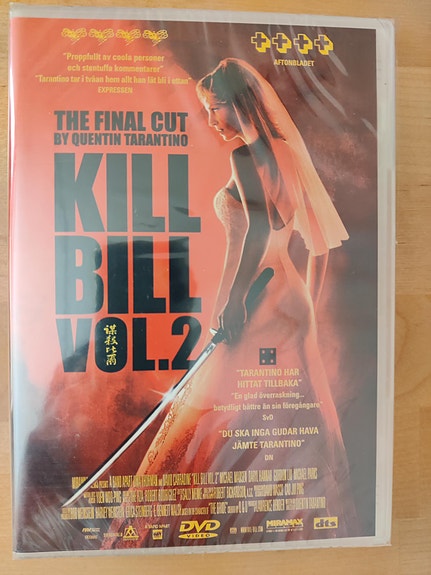 Kill Bill: Volume 2, DVD - UUSI