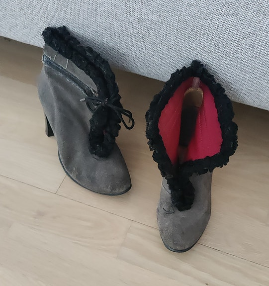 Naisten saapikkaat, vintage