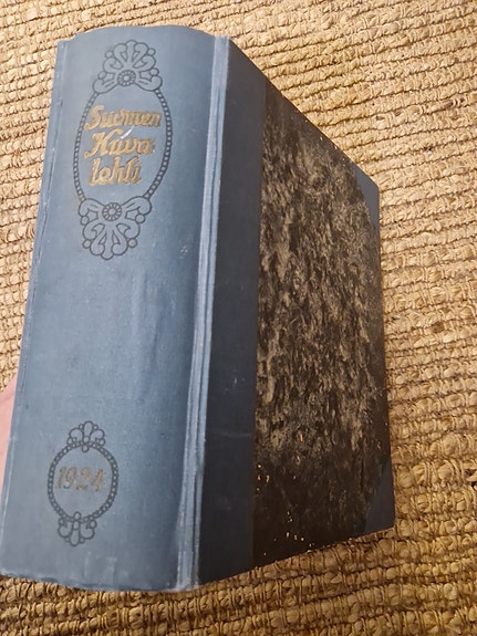 Suomen Kuvalehti vuosikerta 1924 sidottu kirja