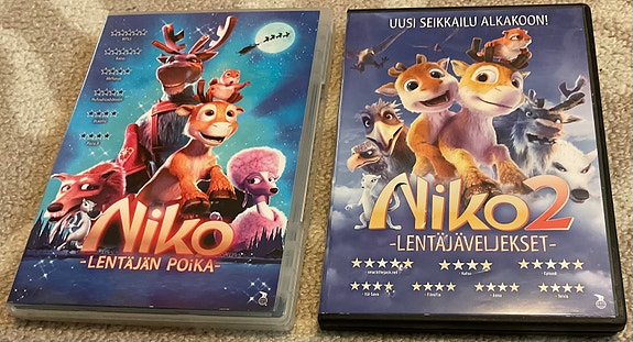 Niko 1 - 2   ( DVD paketti )