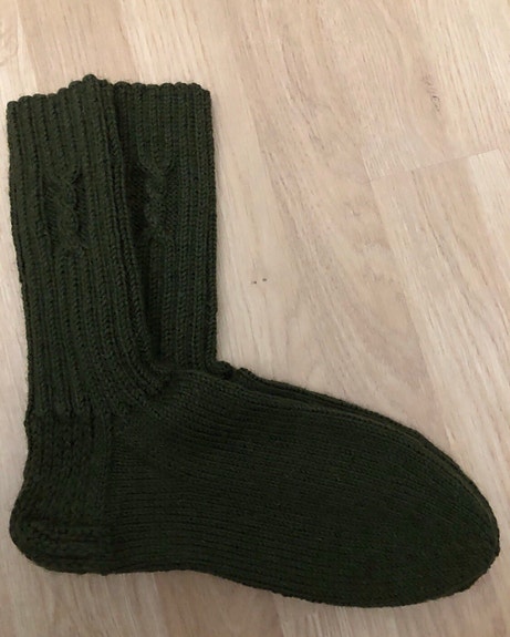 Miesten villasukat koko 44 vihreä