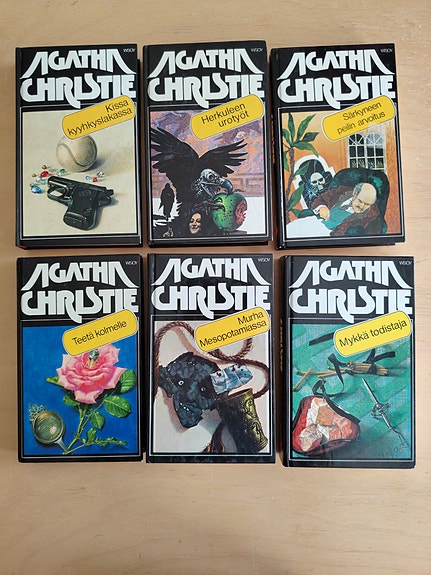 Agatha Christien kovakantisia kirjoja (Herkule Porot)