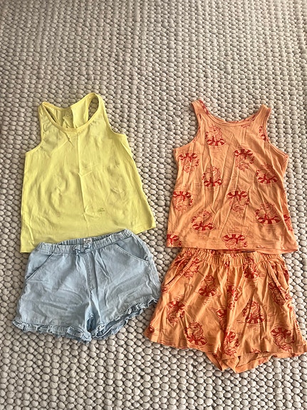 Shortsitoppisetti 134/140