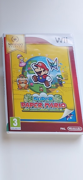 Nintendo Wii Super Paper Mario-peli