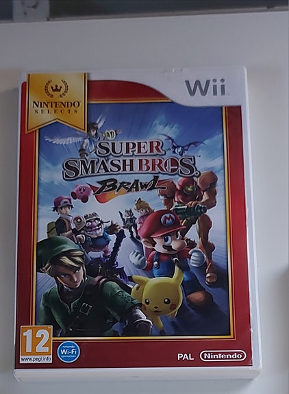 Nintendo Wii Super Smash Bros-peli