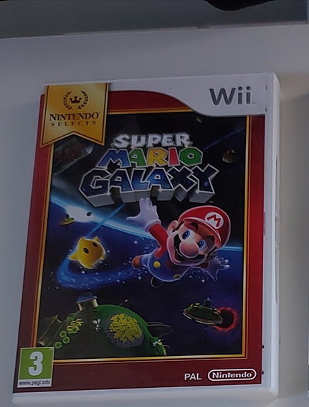 Nintendo Wii Super Mario Galaxy-peli