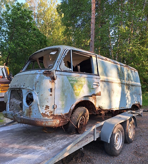 Ford taunus transit pakettiauton kori