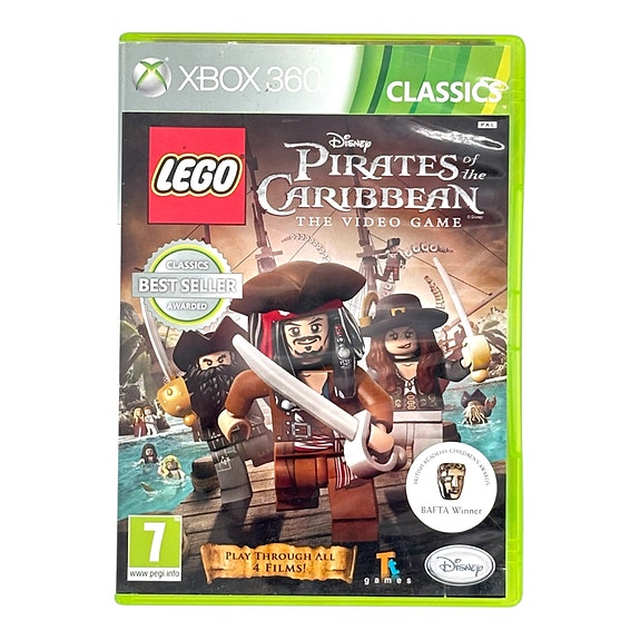 Lego Pirates of the Caribbean CIB Xbox 360