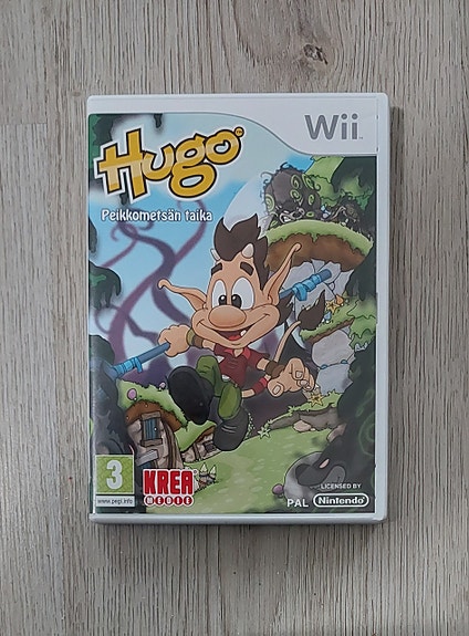 Nintendo Wii Hugo peikkometsän taikaa