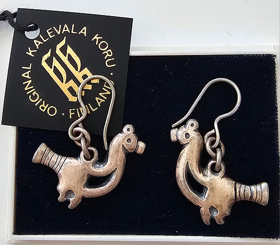 Kalevala Lintunen korvakorut