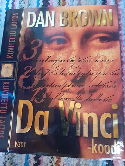 Dan Brown Da Vinci -koodi kuvitettu 2005
