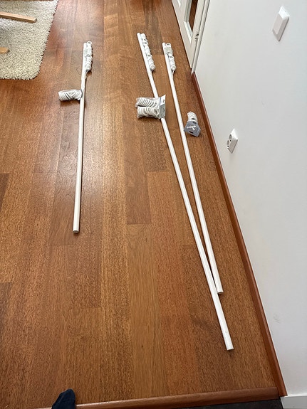 Kirsch -merkkinen verhotanko 180cm pitkä verhotanko