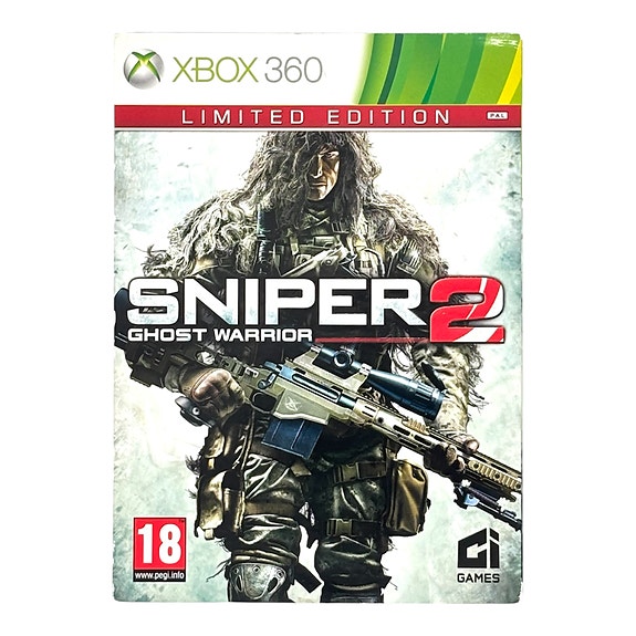 Sniper 2 Ghost Warrior Steelbook Xbox 360