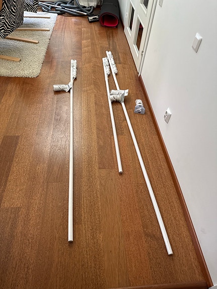 Kirsch -merkkinen verhotanko 220cm pitkä verhotanko