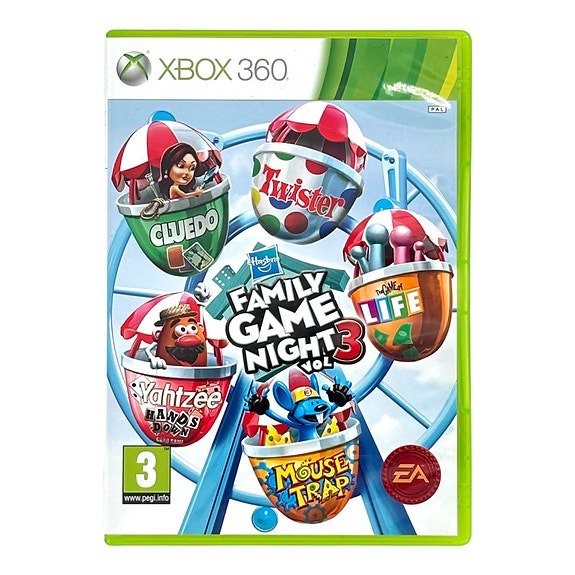 Hasbro Family Game Night Vol 3 Xbox 360