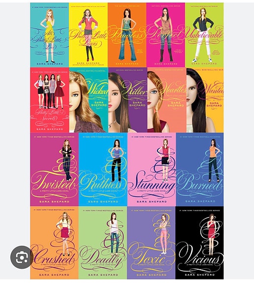 OSTETAAN Sara Shepard Pretty Little Liars -kirjasarja