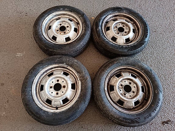 Saab peltivanteet 15" ja kesärenkaat 185/65/15 4kpl