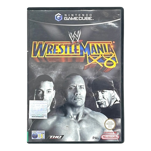 WWE WrestleMania X8 CIB Nintendo Gamecube