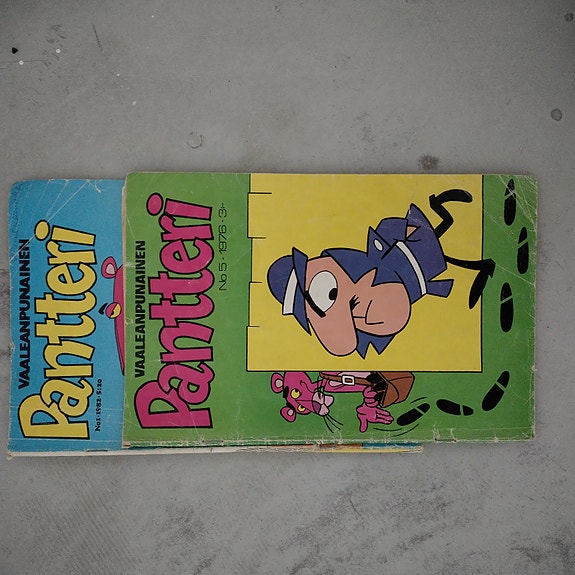 Vaaleanpunainen Pantteri -lehti 1976