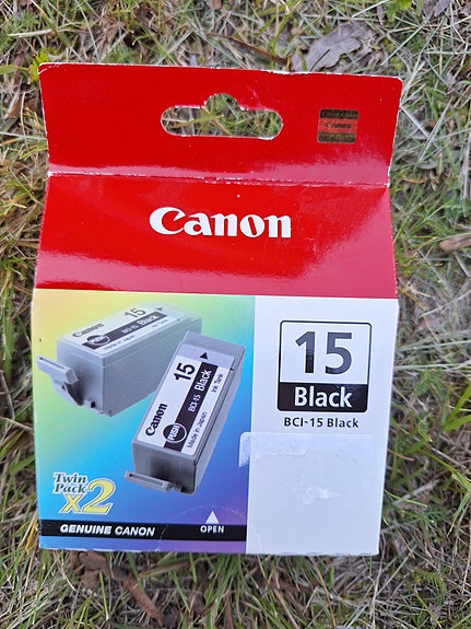 Canon BCI-15 Black mustekasetti