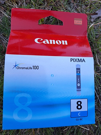 Canon Pixma 8C mustepatruuna sininen