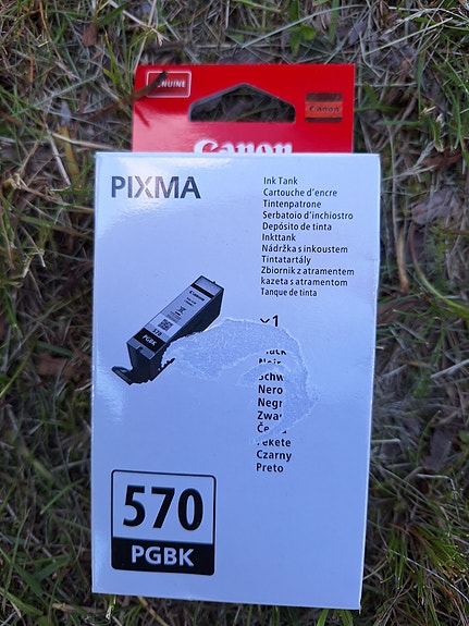 Canon Pixma 570 mustekasetti musta