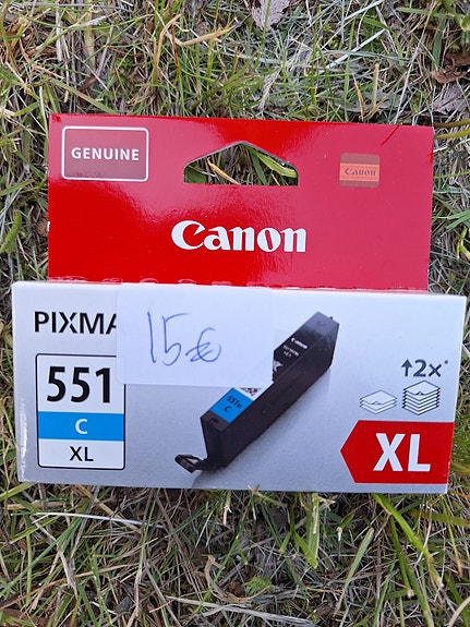 Canon Pixma 551C XL mustepatruuna