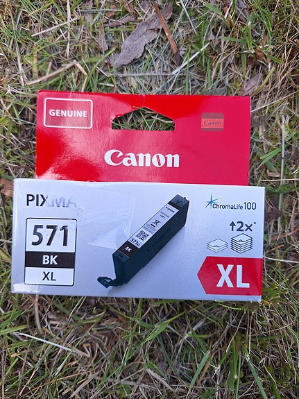 Canon PIXMA 571 BK XL musta mustekasetti
