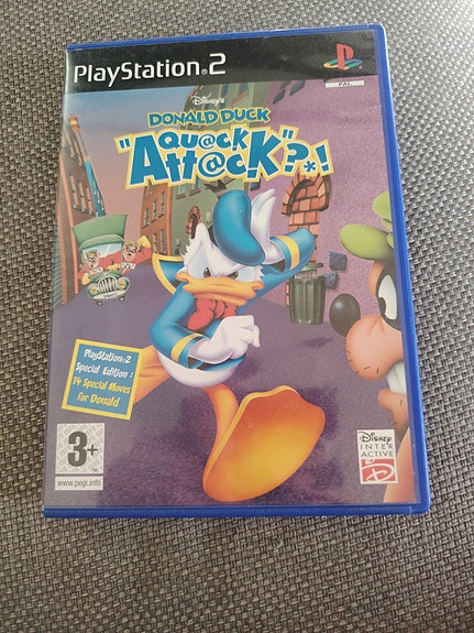Disney's Donald Duck Quack Attack PS2 peli