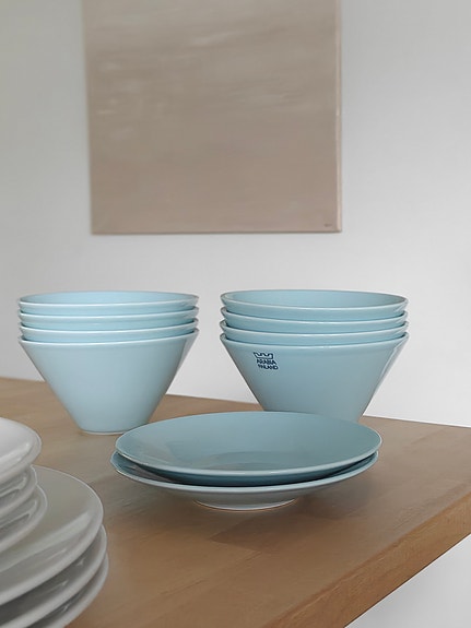 Iittala Koko Aqua kulhot ja lautaset