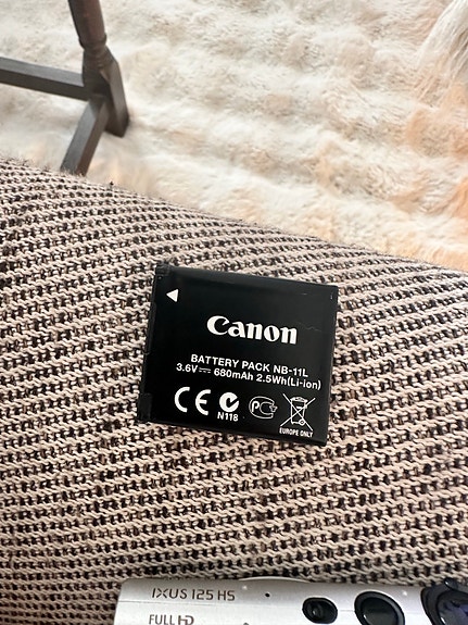 Canon NB-11L kameran akun laturi