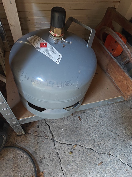 Kaasupullo 5kg