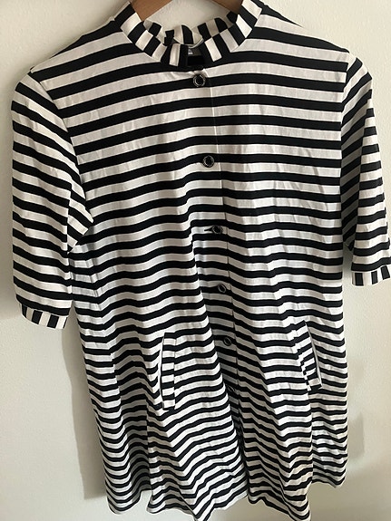 Made in Finland 🇫🇮 Marimekko kuin uusi Kaste -tasaraitamekko / tunika XS