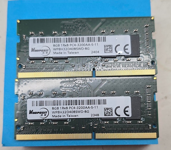 8Gb 3200 ddr4 so-dimm