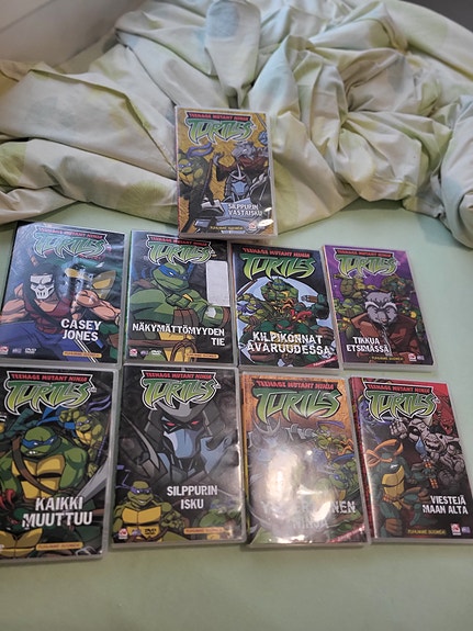 TMNT DVD:t