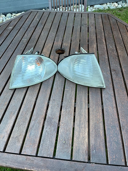 BMW e46 kirkkaat vilkut