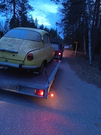 saab 96 osia tarjolla!