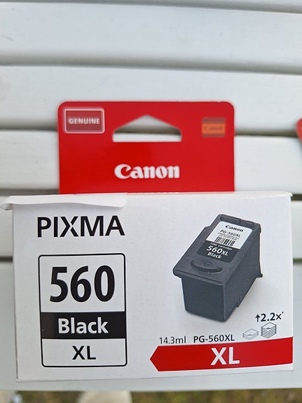 Canon PG-560XL musta mustekasetti
